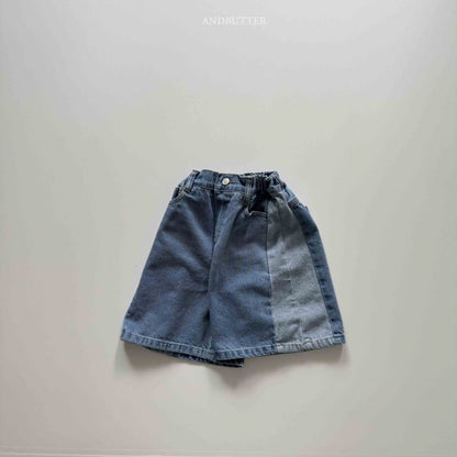 【予約】Cat Bermuda Denim / andbutter(S-JM)