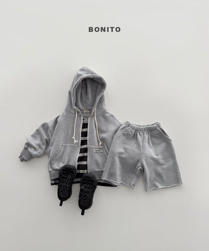 【予約】Eddy hood set / bonito (12M-JM)