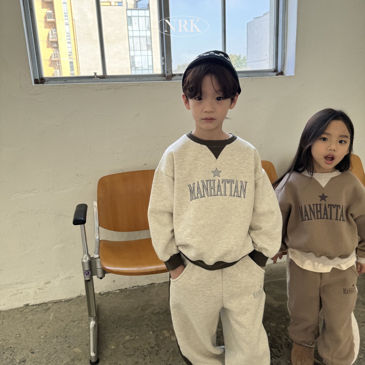 【予約】bicolor set up /  NRK (XS-4XL)　