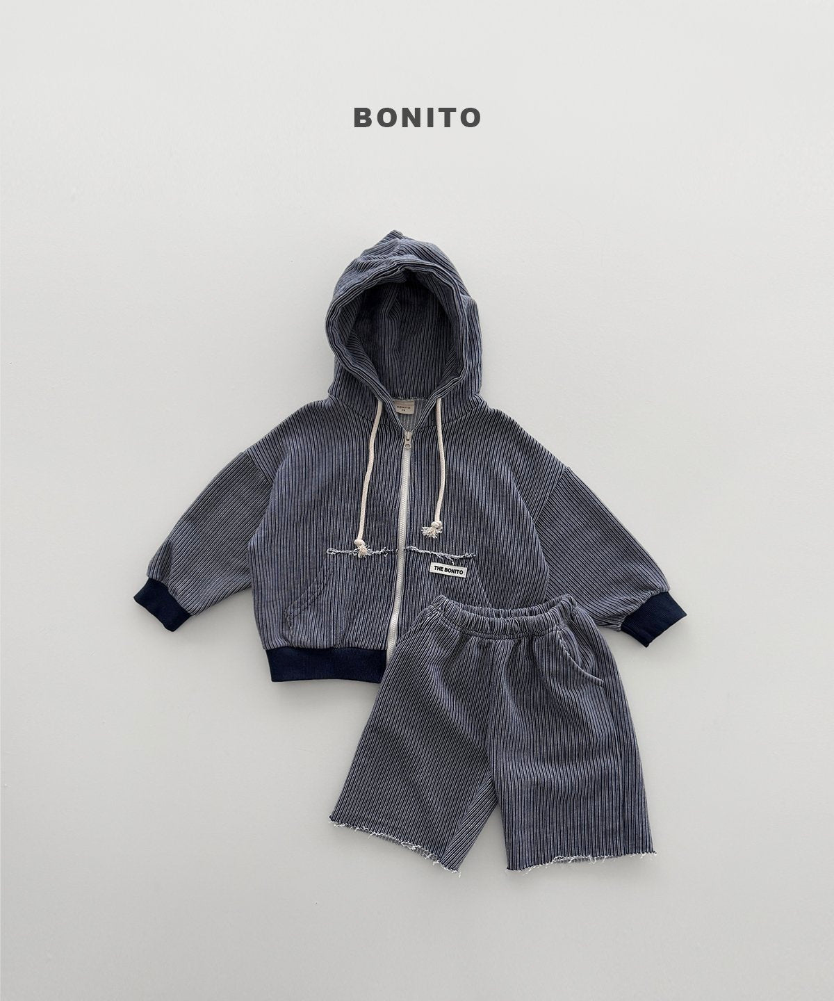 【予約】Eddy hood set / bonito (12M-JM)