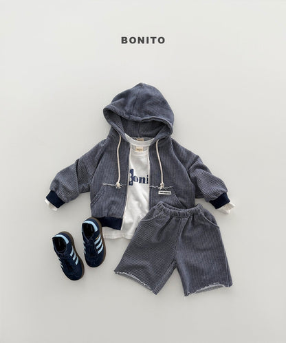 【予約】Eddy hood set / bonito (12M-JM)
