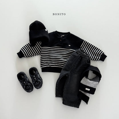 【予約】kimo denim  pants  /  bonito (12M-JM)