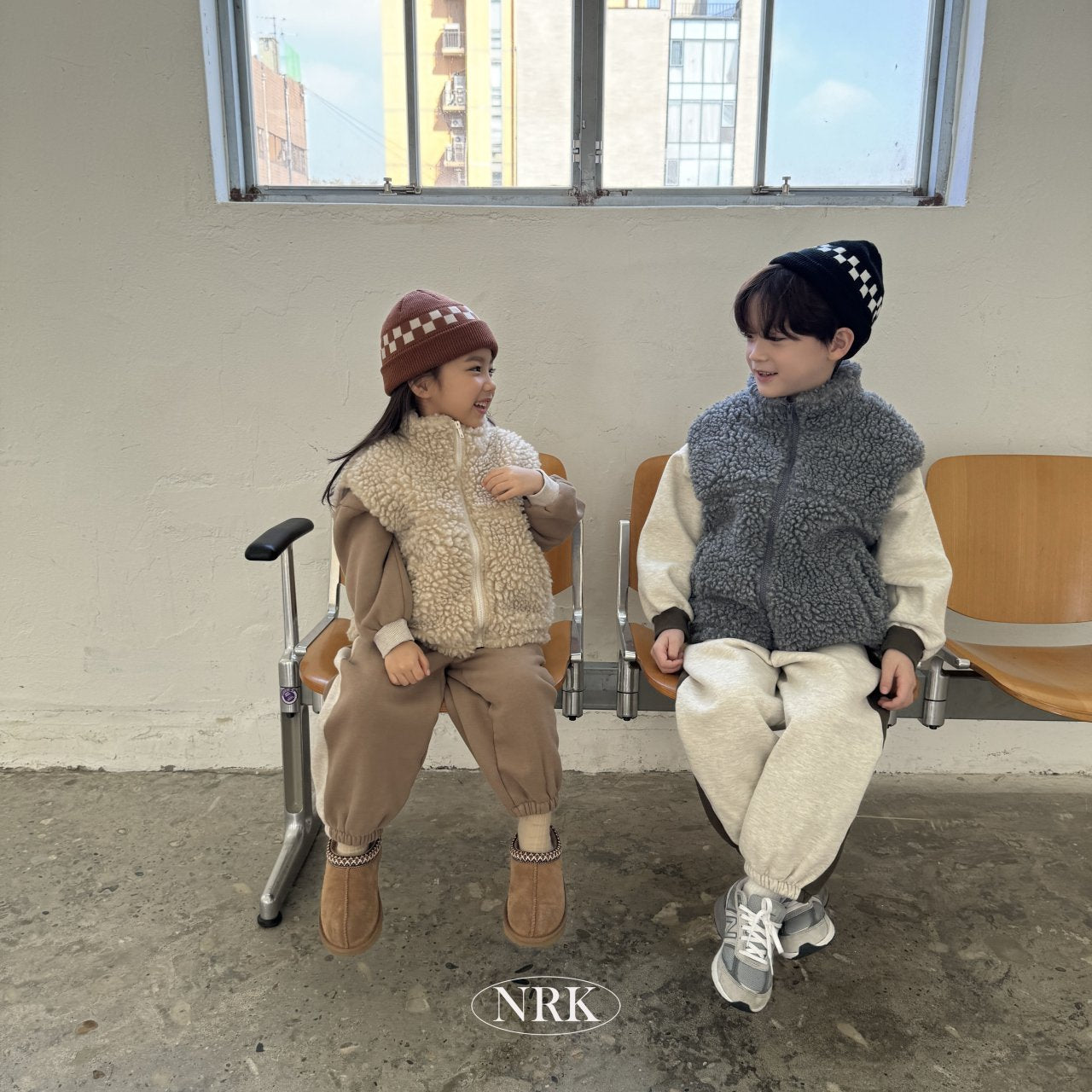 【予約】bicolor set up /  NRK (XS-4XL)　