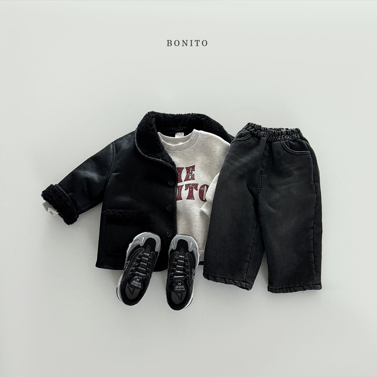【予約】kimo denim  pants  /  bonito (12M-JM)