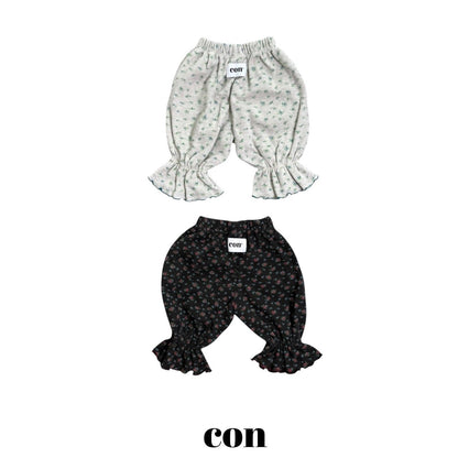 【予約】garden frill pants /  con