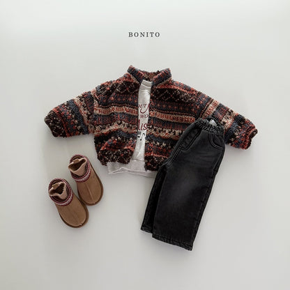 【予約】kimo denim  pants  /  bonito (12M-JM)