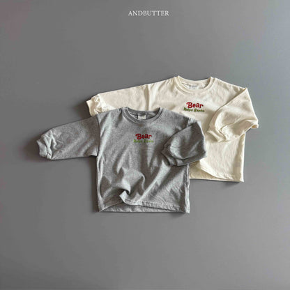 【予約】Santa Bear Tee /  andbutter (S-JM)