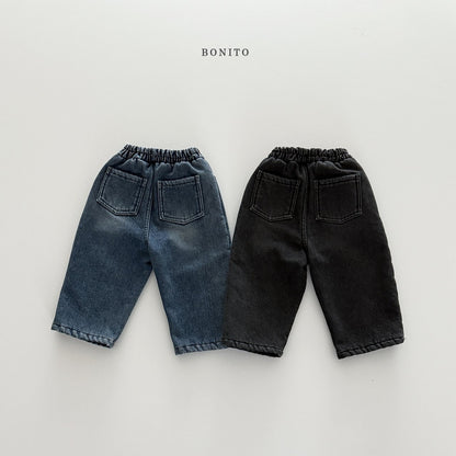 【予約】kimo denim  pants  /  bonito (12M-JM)