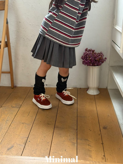 【予約】pleats skirt / minimal (S-JM）