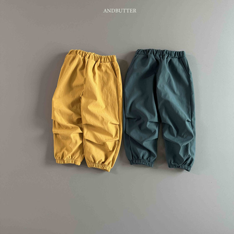 【予約】Anorak Bonding Pants  /  andbutter (S-JM)
