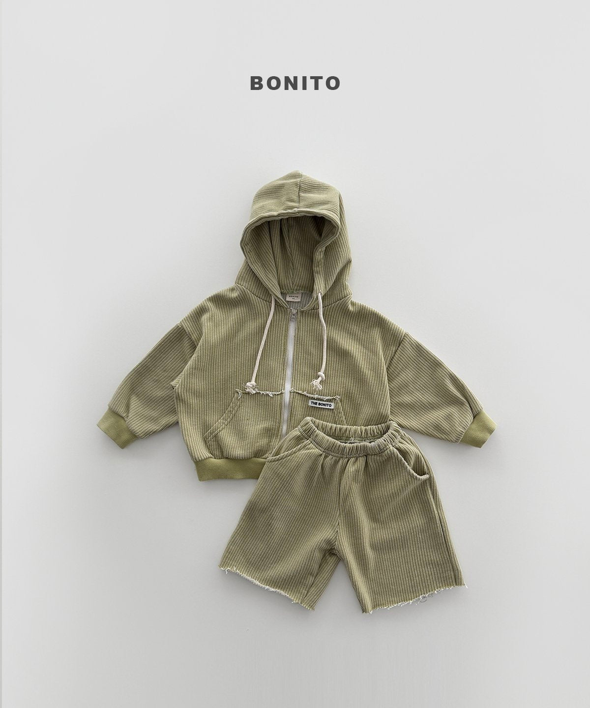 【予約】Eddy hood set / bonito (12M-JM)