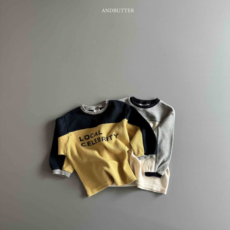 【予約】Color Flip Tee /  andbutter (S-JM)