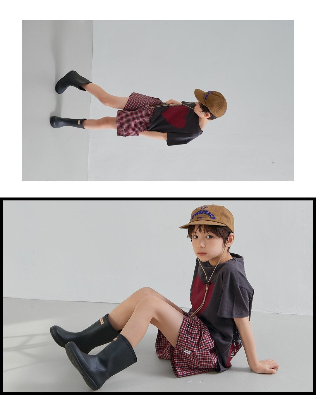 【予約】check trunk pants / minimal S-JM