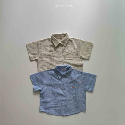 【予約】Bebe Heart Shirt / andbutter(S-JM)