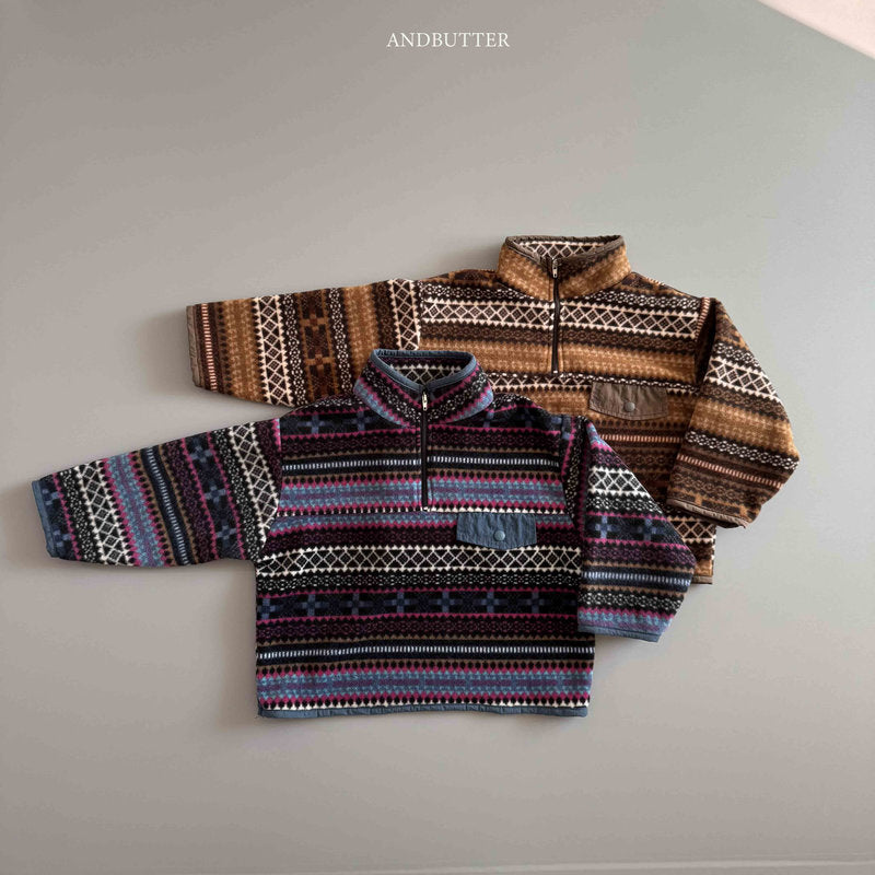 【予約】Patagon Pocket Fleece  /  andbutter (S-JM)