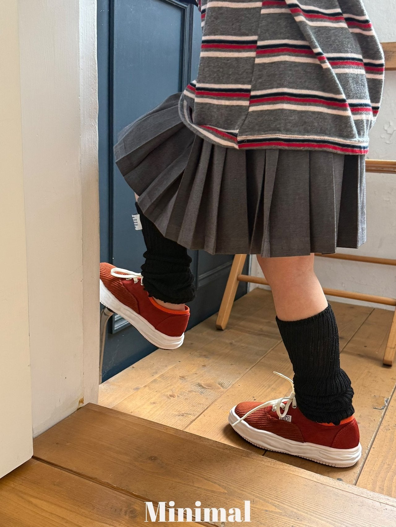 【予約】pleats skirt / minimal (S-JM）