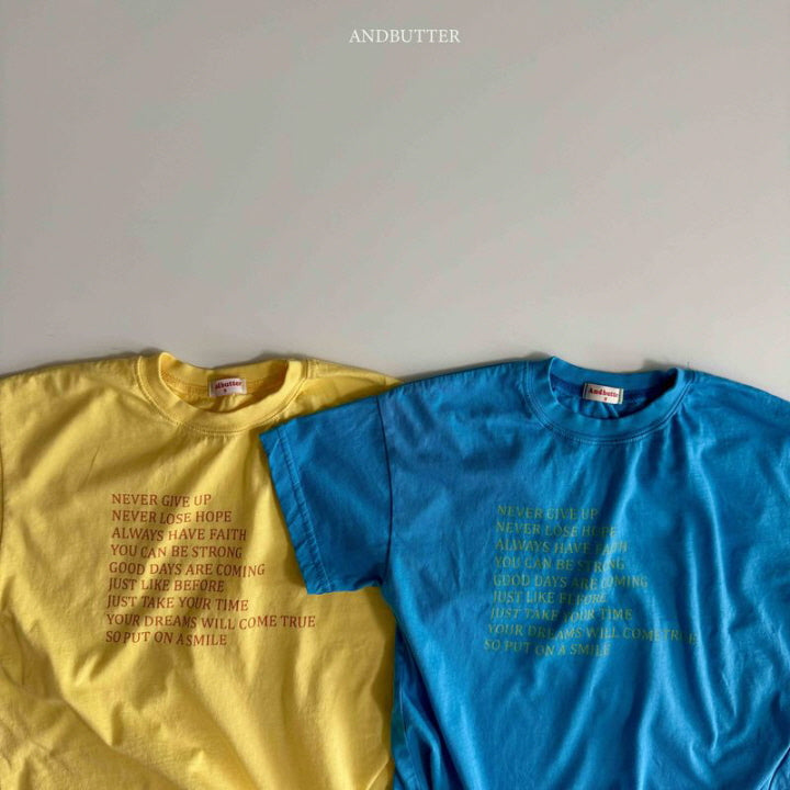 【予約】Good Day T / andbutter(S-JM)