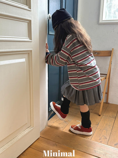 【予約】pleats skirt / minimal (S-JM）