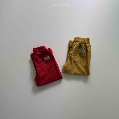 【予約】linen daily Pants / andbutter(S-JM)