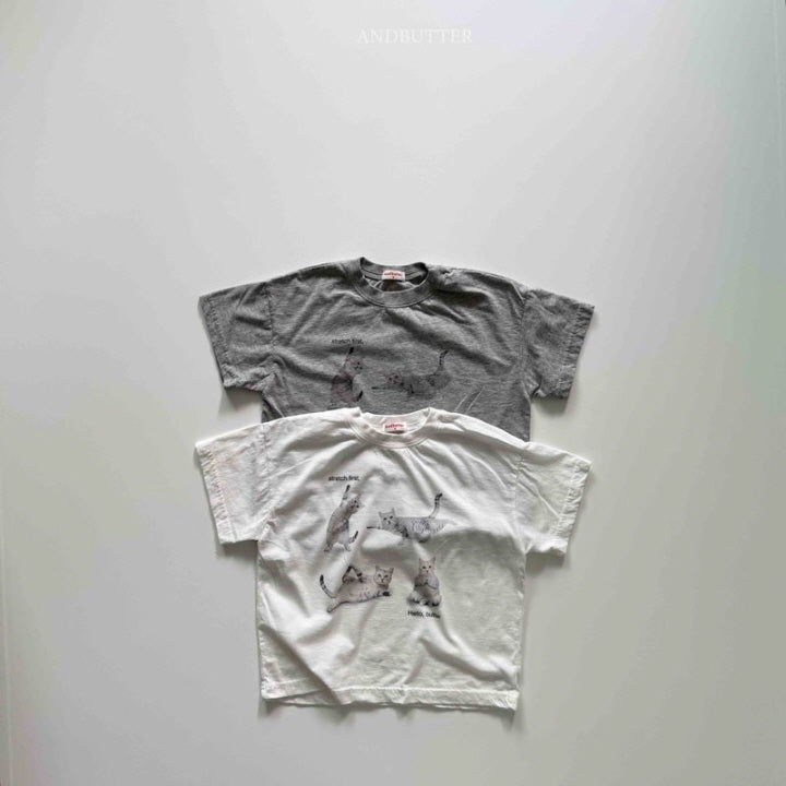 【予約】Hello Cat T / andbutter(S-JM)