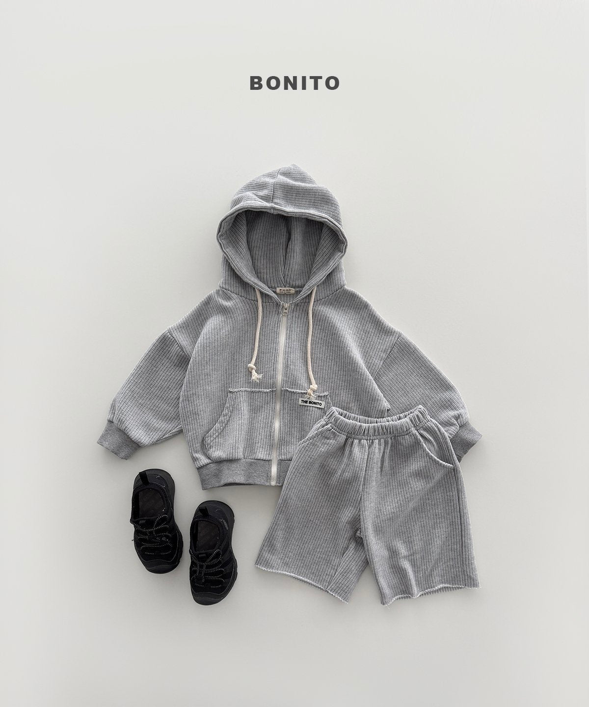 【予約】Eddy hood set / bonito (12M-JM)