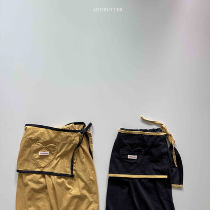 【予約】Apron pants  / andbutter(S-JM)