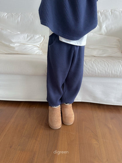 【予約】Waffle Pants  /  digreen(S-XXL)