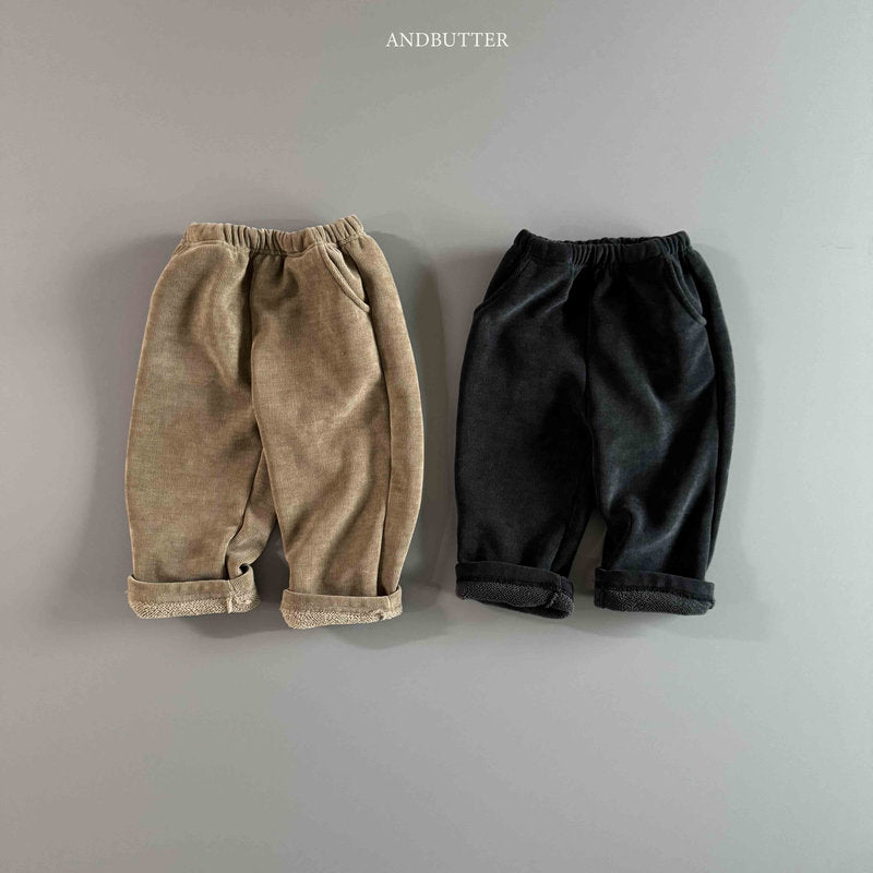 【予約】Soft Wide Pants  /  andbutter (S-JM)