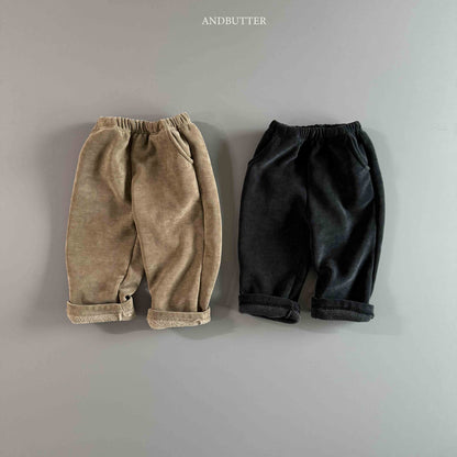 【予約】Soft Wide Pants  /  andbutter (S-JM)