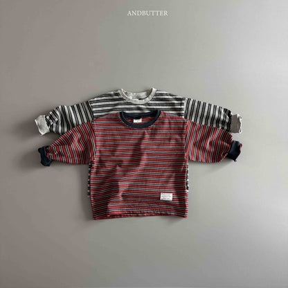 【予約】Hazel color Tee  / andbutter