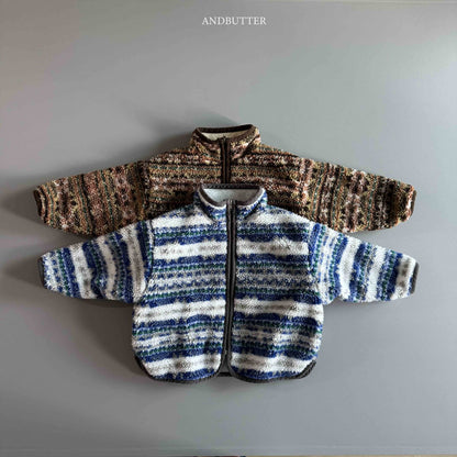 【予約】Nordic Line Jumper   /  andbutter (S-JM)