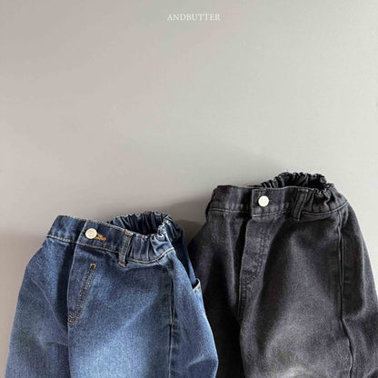 【予約】Modern Curved Denim  /  andbutter (S-JM)
