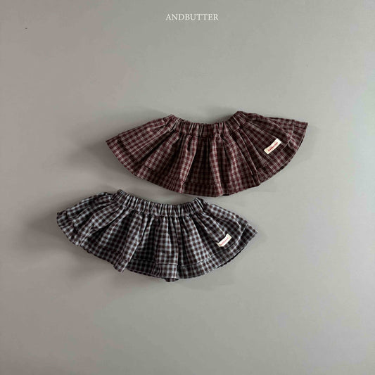 【予約】Winter Layer Skirt  / andbutter