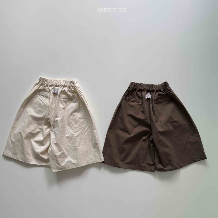【予約】Cotton pants / andbutter(S-JM)