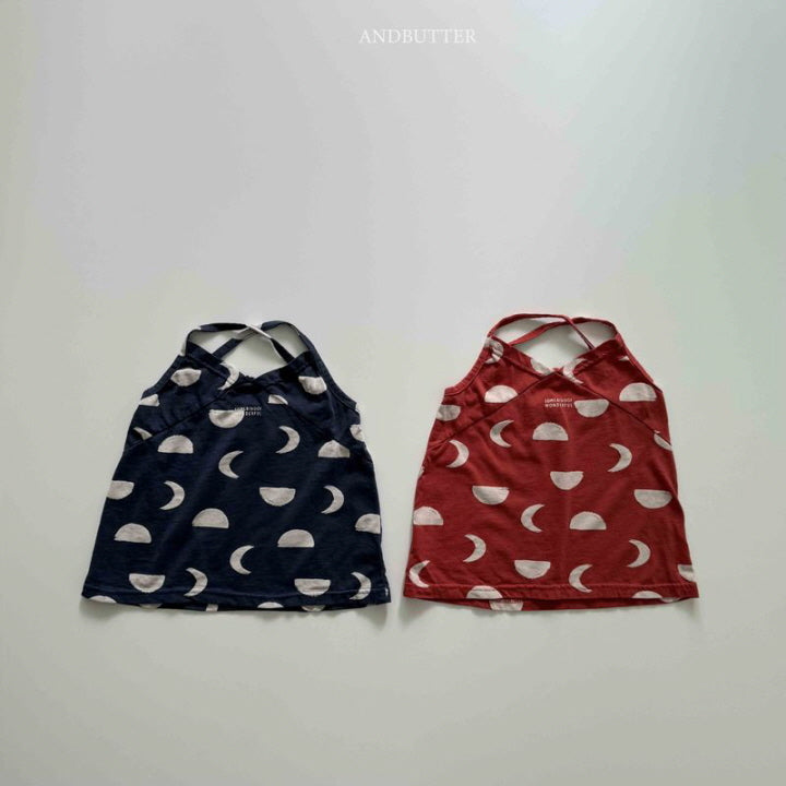 【予約】moon line sleeveless / andbutter(S-JM)