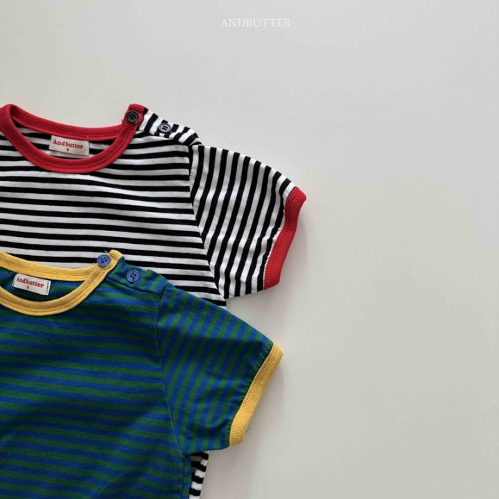 【予約】Daily Button T / andbutter(S-JM)