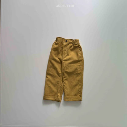 【予約】linen daily Pants / andbutter(S-JM)