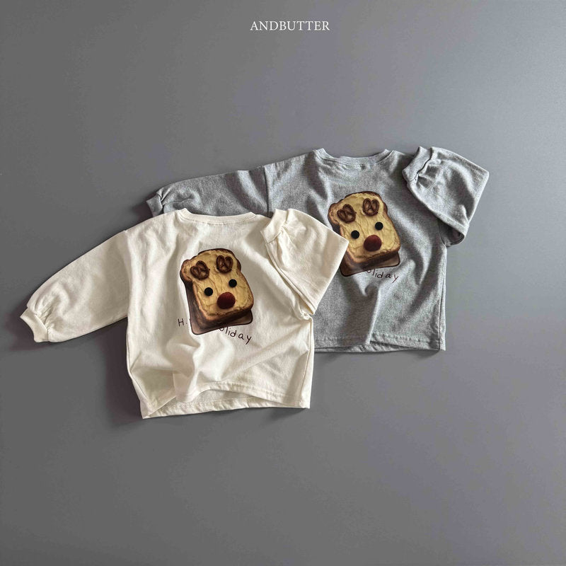 【予約】Toast Tee /  andbutter (S-JM)
