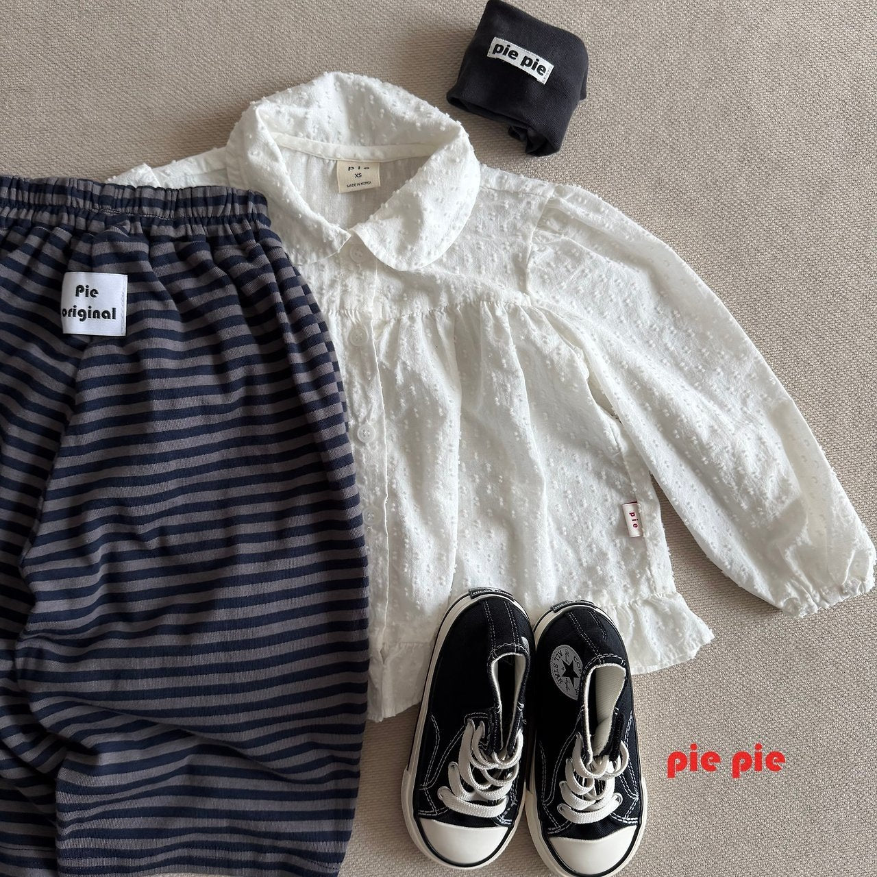 【予約】cocoa border jogger pt  / pie (XS-XL)
