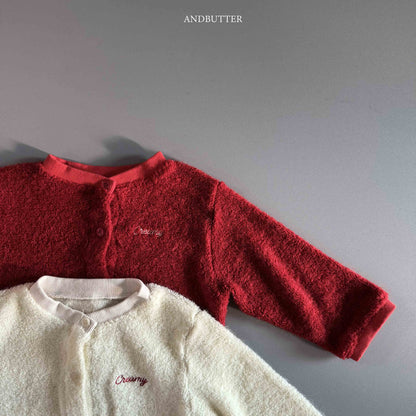 【予約】Creamy Cardigan  /  andbutter (S-JM)