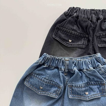 【予約】Love Rivets Pants / andbutter(S-JM)