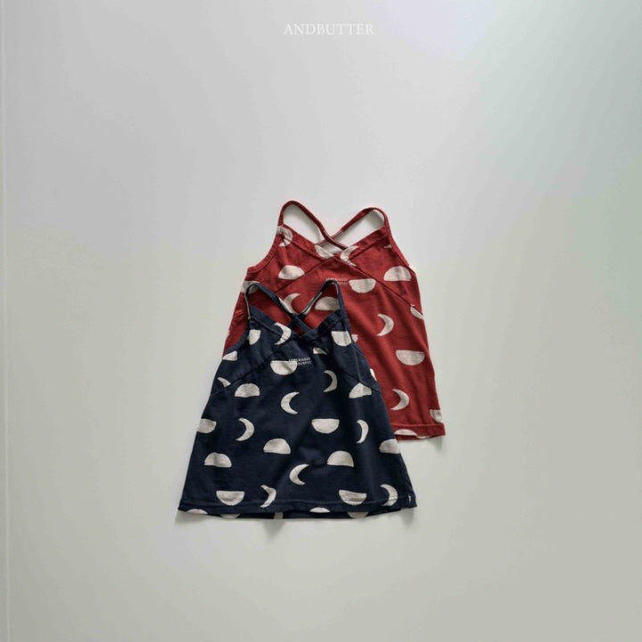 【予約】moon line sleeveless / andbutter(S-JM)