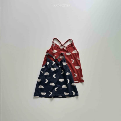 【予約】moon line sleeveless / andbutter(S-JM)