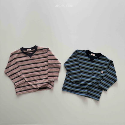 【予約】Retro pocket T / andbutter(S-JM)