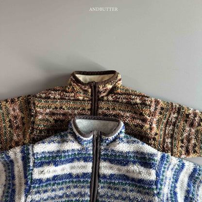 【予約】Nordic Line Jumper   /  andbutter (S-JM)