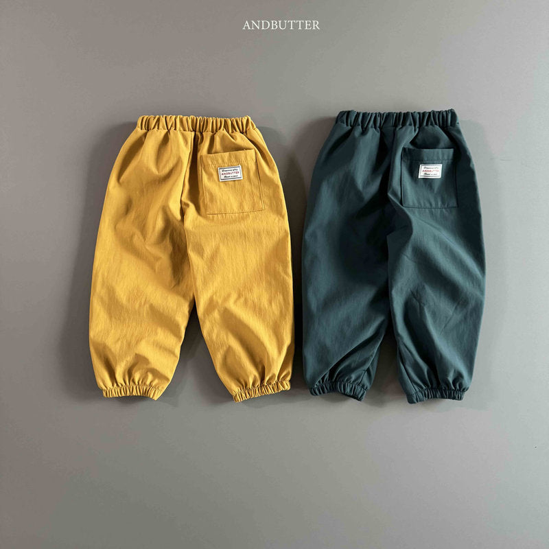 【予約】Anorak Bonding Pants  /  andbutter (S-JM)