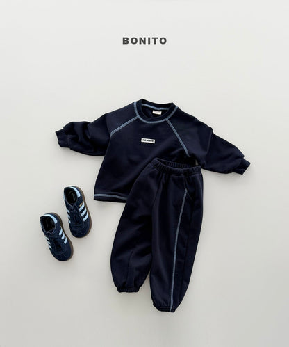 【予約】raglan line set up / bonito (12M-JM)가이나그랑