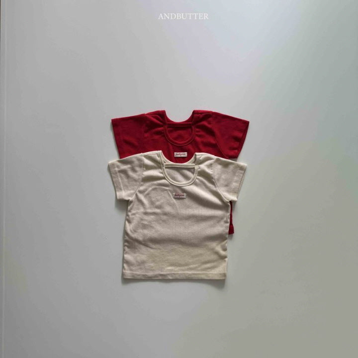 【予約】Back point T/ andbutter(S-JM)
