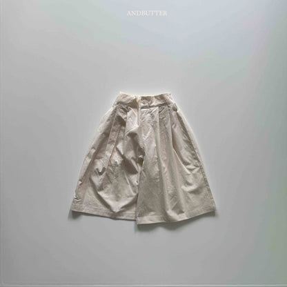 【予約】Cotton pants / andbutter(S-JM)
