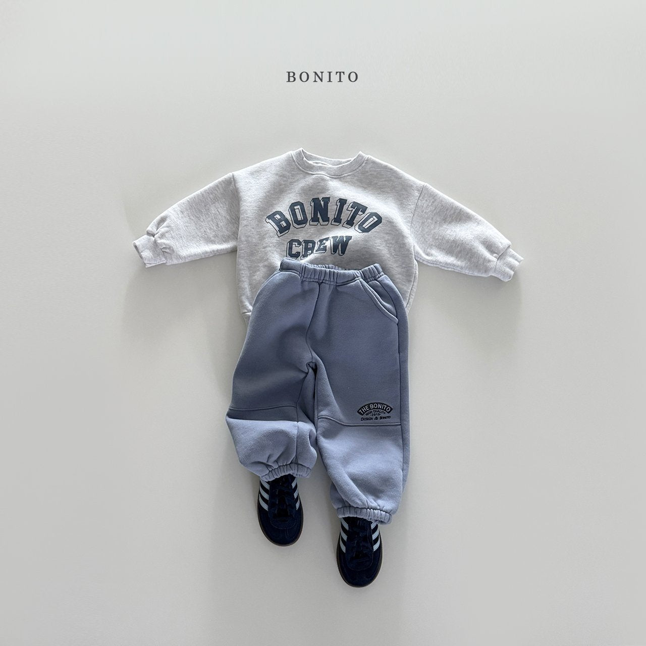 【予約】knee line jogger pants  /  bonito (12M-JM) 무릎절개